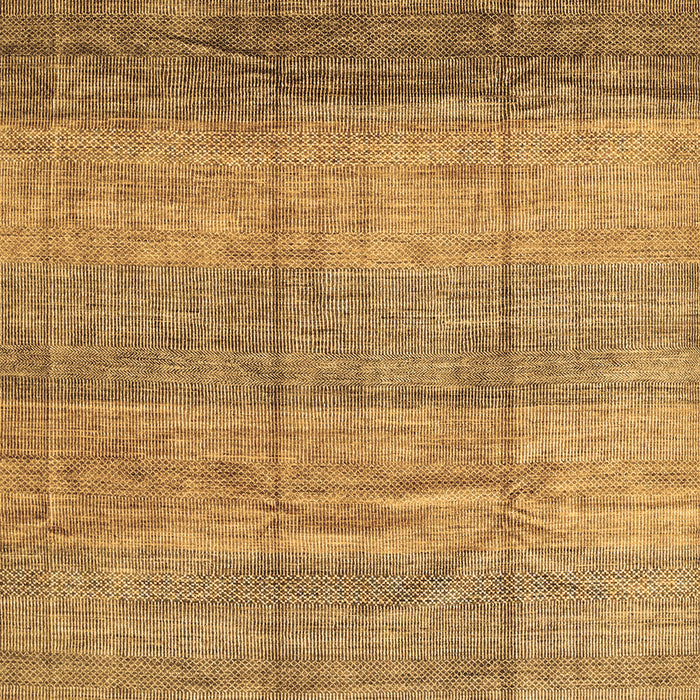 Machine Washable Abstract Brown Contemporary Rug, wshcon343brn