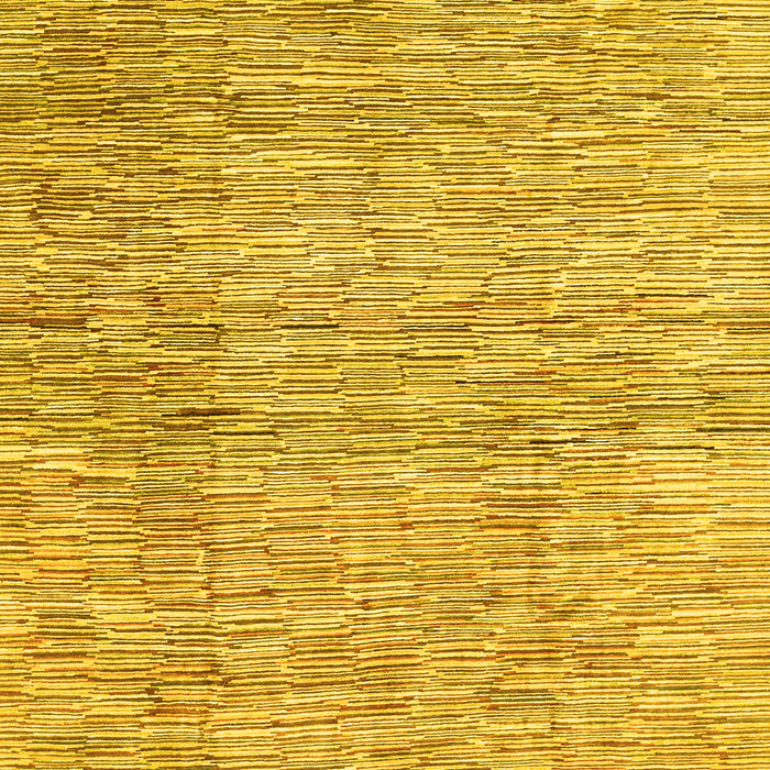 Abstract Yellow Contemporary Rug, con344yw
