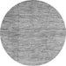 Machine Washable Abstract Gray Contemporary Rug, wshcon344gry