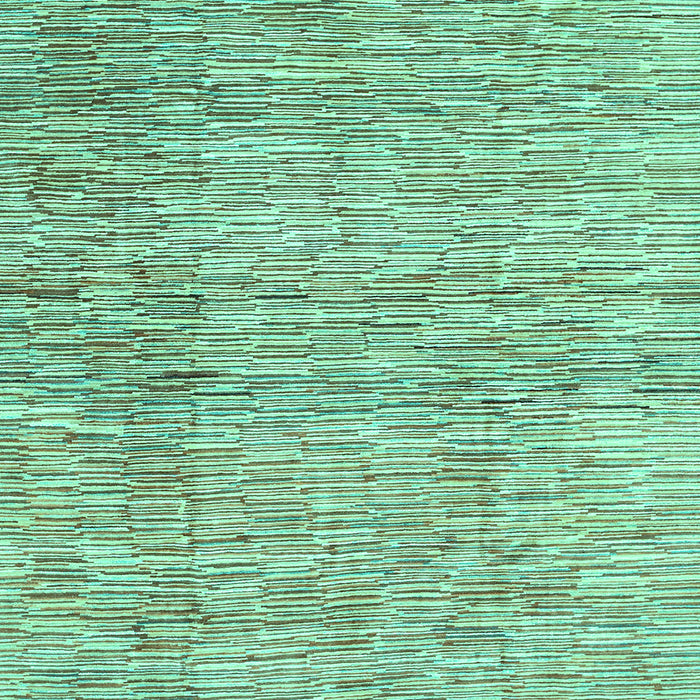 Abstract Turquoise Contemporary Rug, con344turq