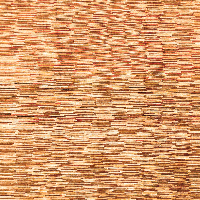 Abstract Orange Contemporary Rug, con344org