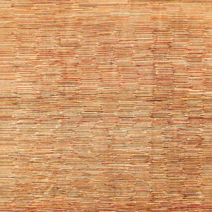 Serging Thickness of Abstract Orange Contemporary Rug, con344org