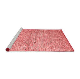 Contemporary Red Washable Rugs