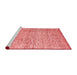 Contemporary Red Washable Rugs