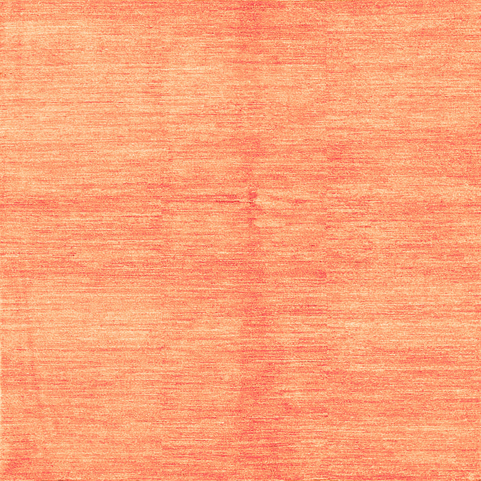 Serging Thickness of Abstract Orange Contemporary Rug, con345org