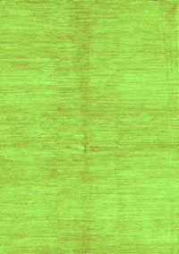 Abstract Green Contemporary Rug, con345grn