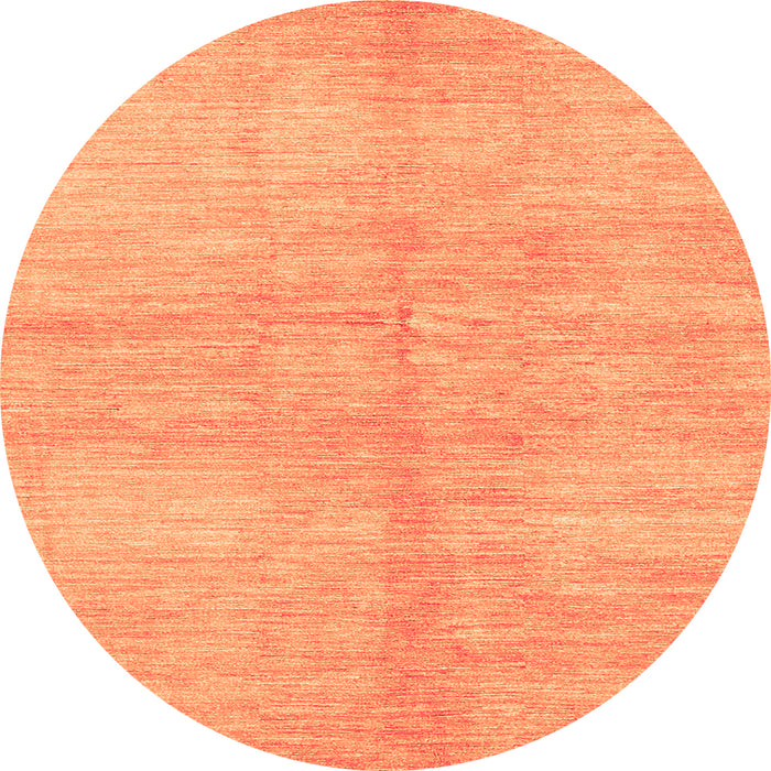 Square Abstract Orange Contemporary Rug, con345org