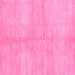 Square Abstract Pink Contemporary Rug, con345pnk