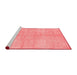 Contemporary Red Washable Rugs