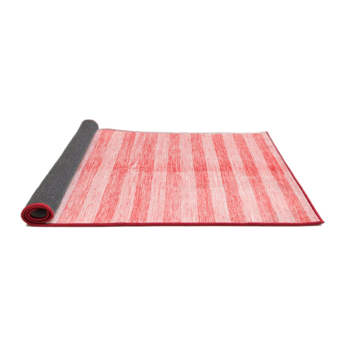 Abstract Red Contemporary Area Rugs