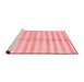 Contemporary Red Washable Rugs