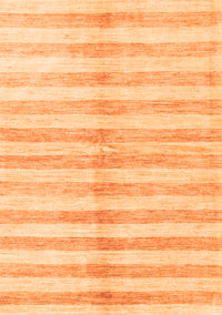 Abstract Orange Contemporary Rug, con346org