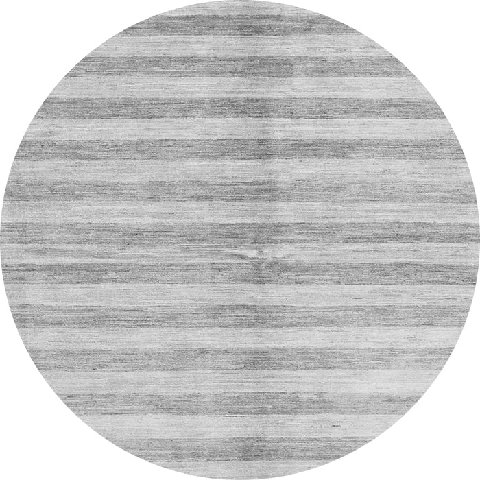 Machine Washable Abstract Gray Contemporary Rug, wshcon346gry