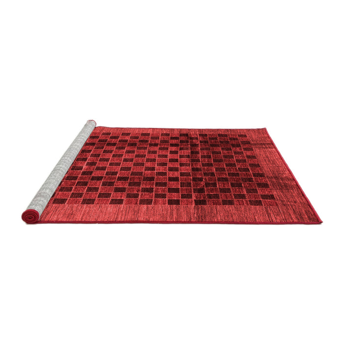 Contemporary Red Washable Rugs
