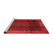 Contemporary Red Washable Rugs