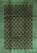 Machine Washable Abstract Turquoise Contemporary Area Rugs, wshcon347turq