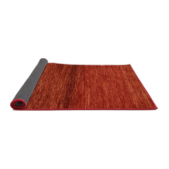 Thickness of Contemporary Red Modern Rug, con348