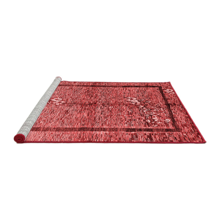 Contemporary Red Washable Rugs