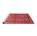 Contemporary Red Washable Rugs