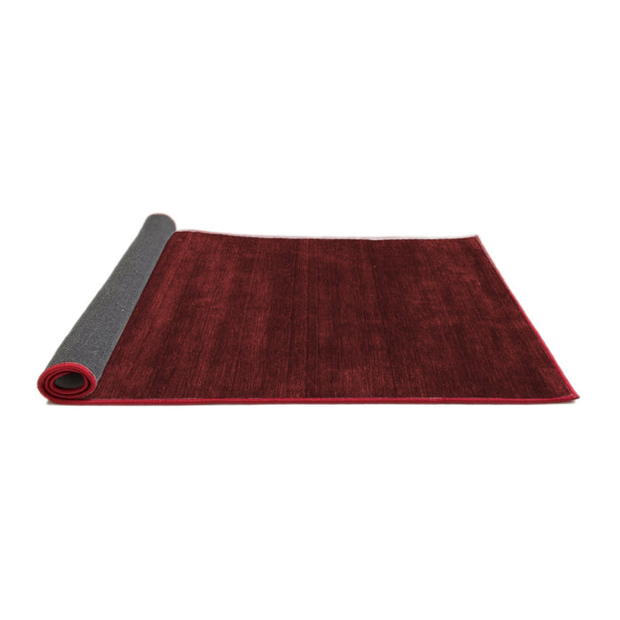 Abstract Red Contemporary Area Rugs