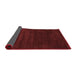 Abstract Red Contemporary Area Rugs