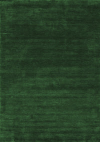 Abstract Emerald Green Contemporary Rug, con34emgrn