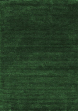 Abstract Emerald Green Contemporary Rug, con34emgrn