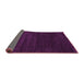 Sideview of Abstract Pink Contemporary Rug, con34pnk