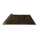 Sideview of Abstract Brown Contemporary Rug, con34brn