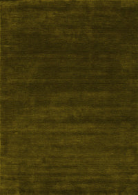 Abstract Yellow Contemporary Rug, con34yw