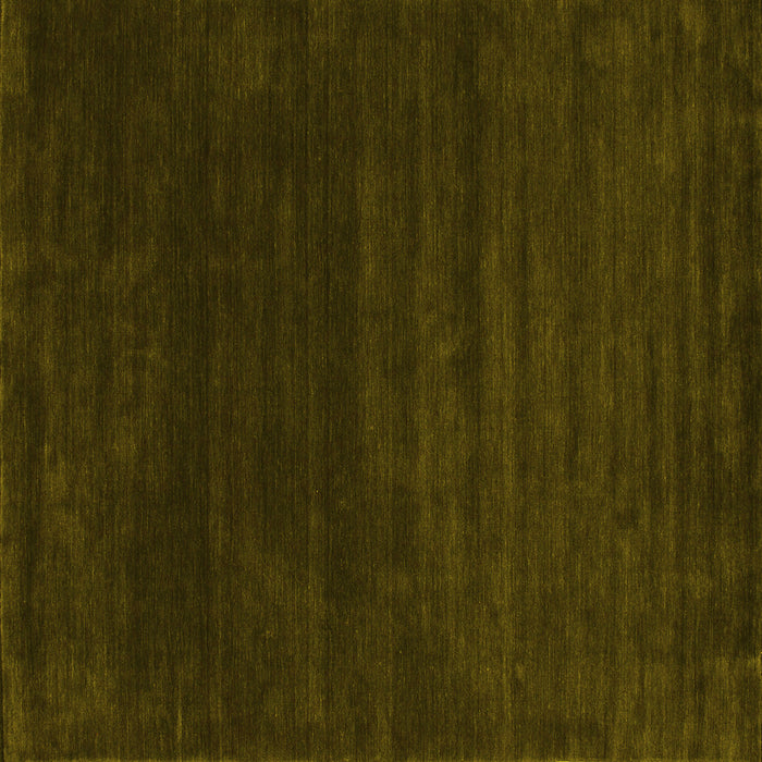 Square Machine Washable Abstract Yellow Contemporary Rug, wshcon34yw