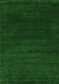 Abstract Green Contemporary Rug, con34grn