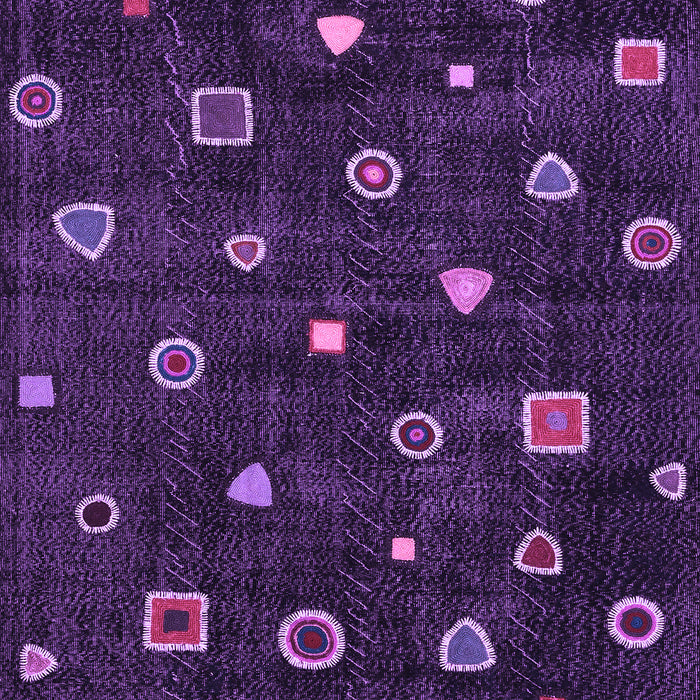 Machine Washable Abstract Purple Contemporary Area Rugs, wshcon350pur