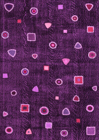 Abstract Pink Contemporary Rug, con350pnk