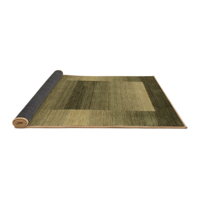 Thickness of Contemporary Caramel Brown Modern Rug, con351