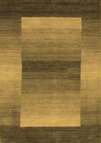 Abstract Brown Contemporary Rug, con351brn