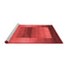 Contemporary Red Washable Rugs