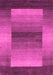 Machine Washable Abstract Pink Contemporary Rug, wshcon351pnk