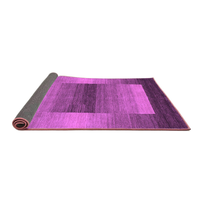 Sideview of Abstract Purple Contemporary Rug, con351pur