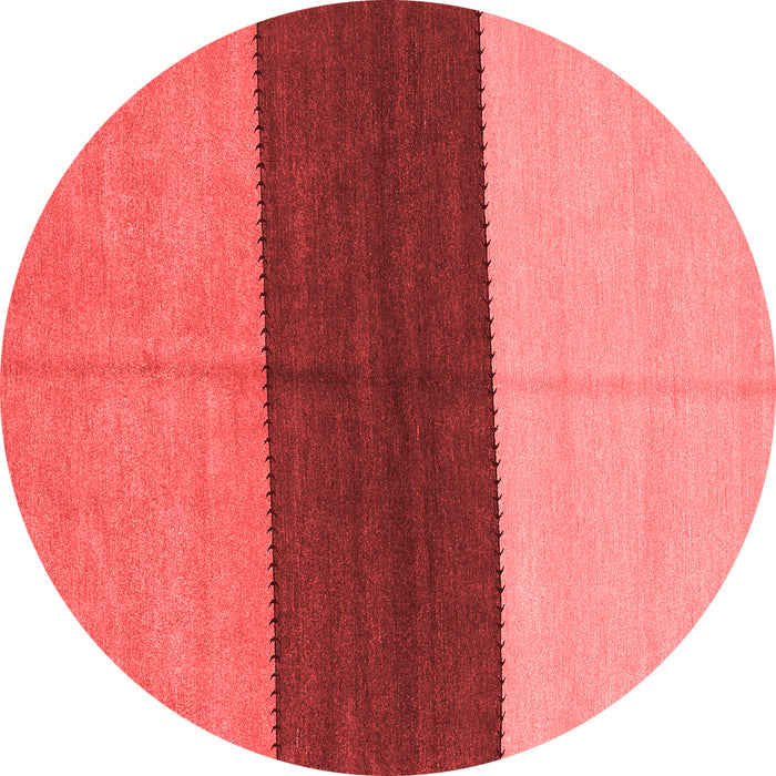 Machine Washable Abstract Red Contemporary Rug, wshcon352red