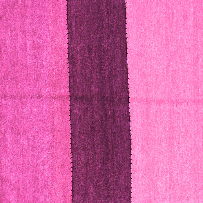 Square Abstract Pink Contemporary Rug, con352pnk