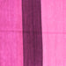 Square Abstract Pink Contemporary Rug, con352pnk