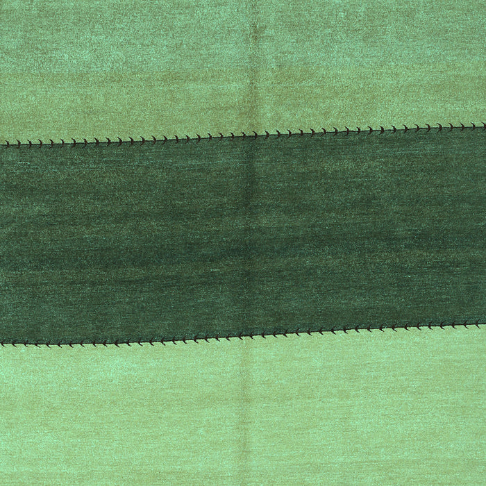 Abstract Turquoise Contemporary Rug, con352turq