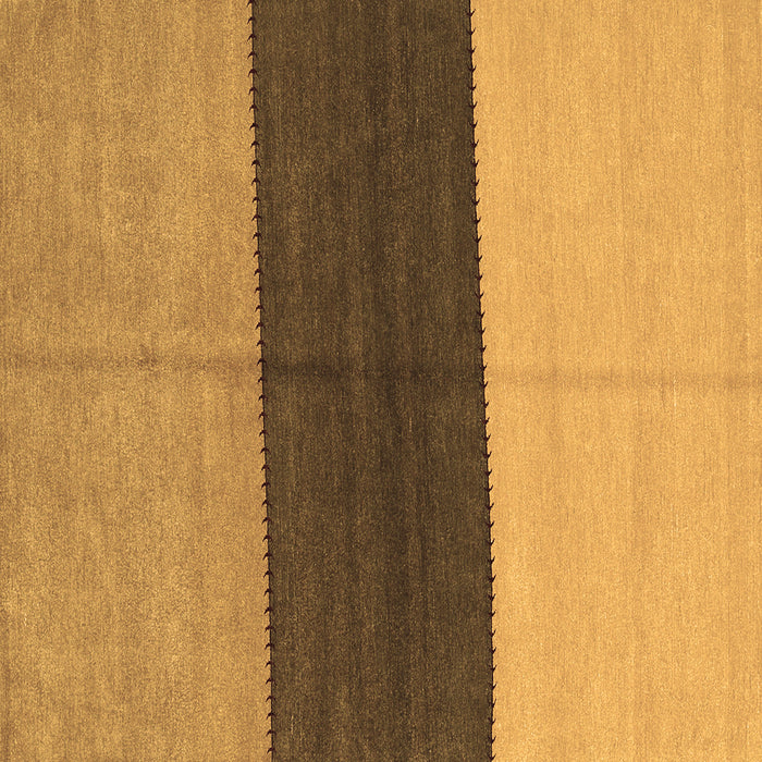 Square Abstract Brown Contemporary Rug, con352brn