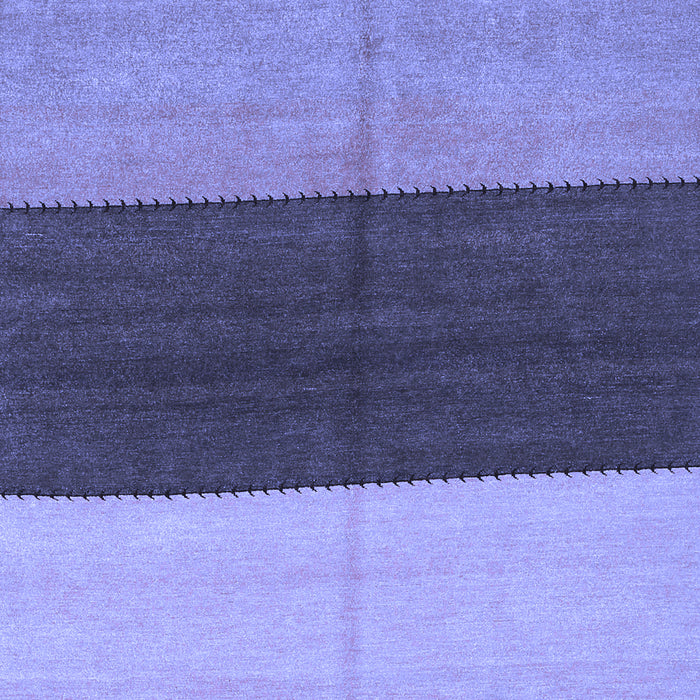 Machine Washable Abstract Blue Contemporary Rug, wshcon352blu