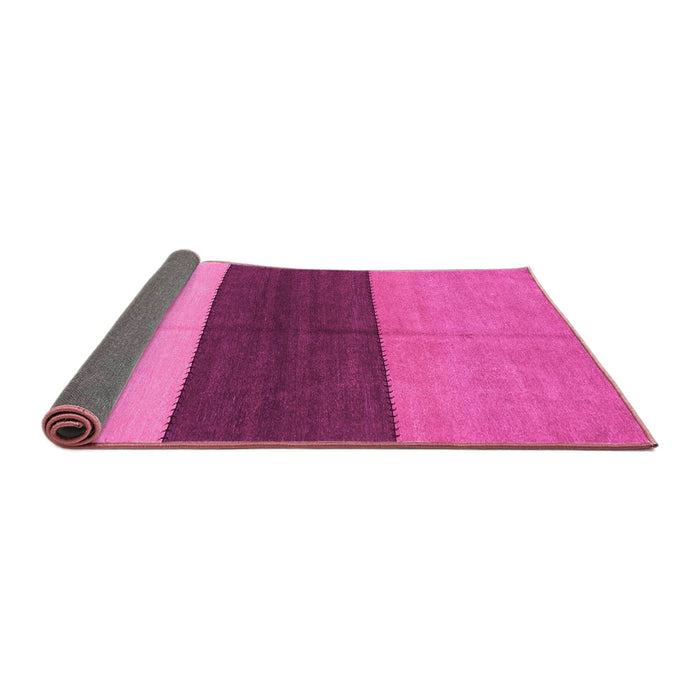 Sideview of Abstract Pink Contemporary Rug, con352pnk