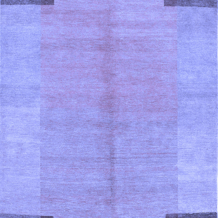Machine Washable Abstract Blue Contemporary Rug, wshcon353blu