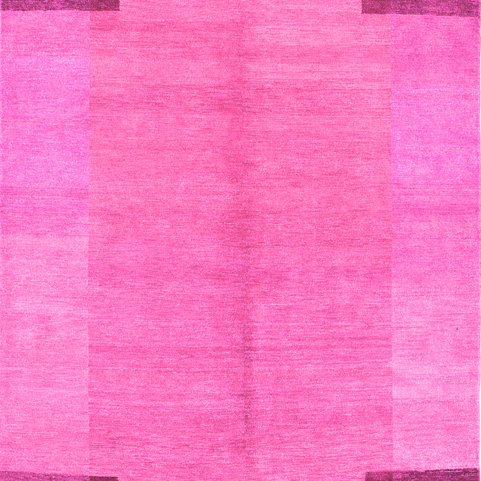 Machine Washable Abstract Pink Contemporary Rug, wshcon353pnk