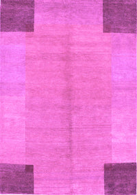 Abstract Purple Contemporary Rug, con353pur