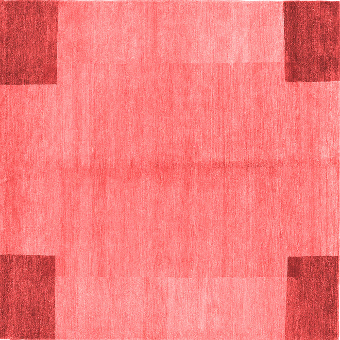 Abstract Red Contemporary Rug, con353red